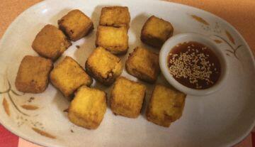 Deep Fried Crispy Tofu